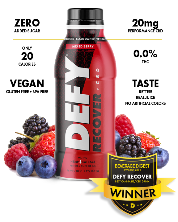RECOVER + CBD Performance Drink - Mixed Berry